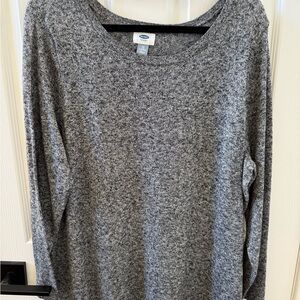 Old Navy Heather Gray Long Sleeve Top